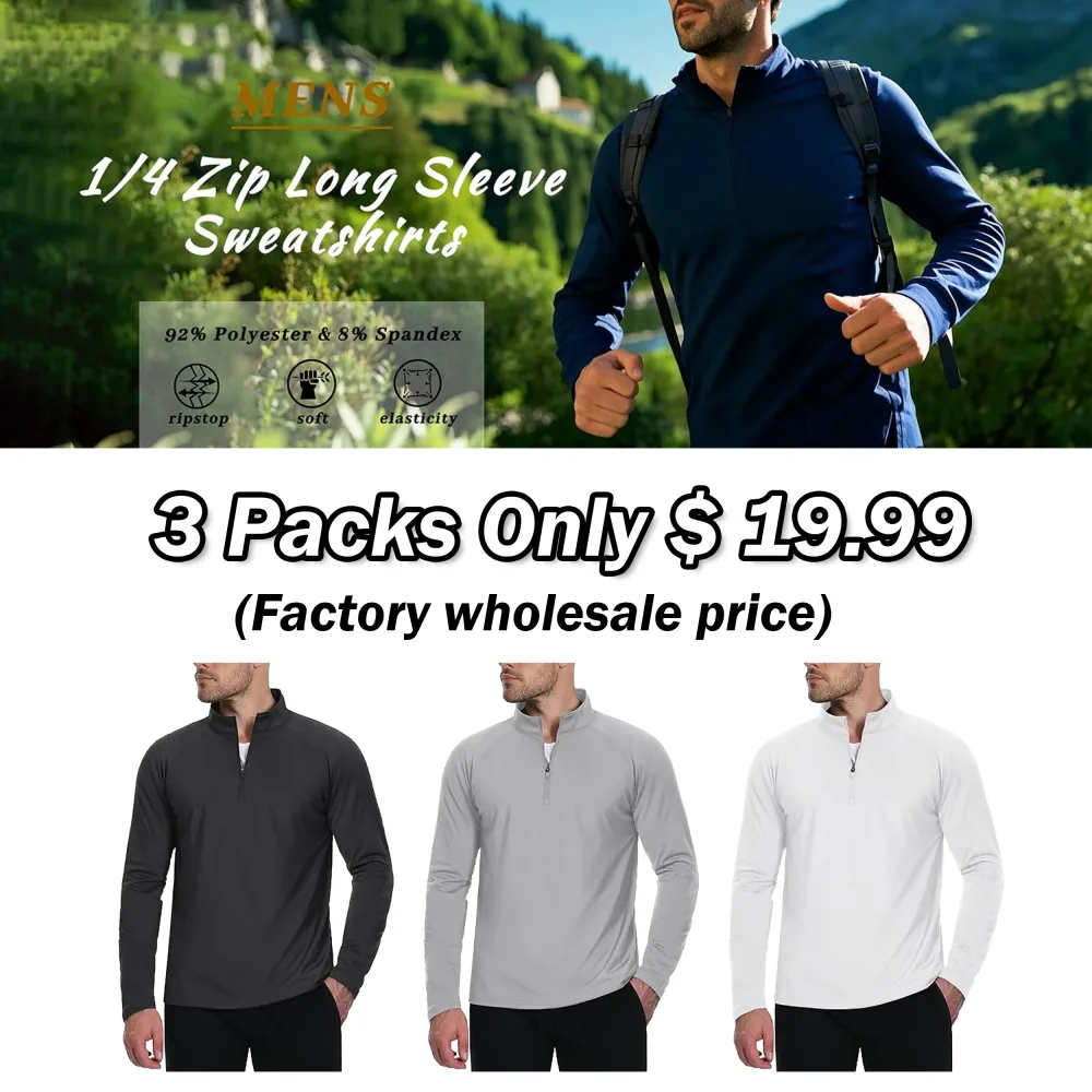 🏌️‍♂️ Men’s Quarter Zip Fleece Pullover – Warmth. Comfort. Performance. ❄️ Stay Warm. Stay Active. Stay in Style.