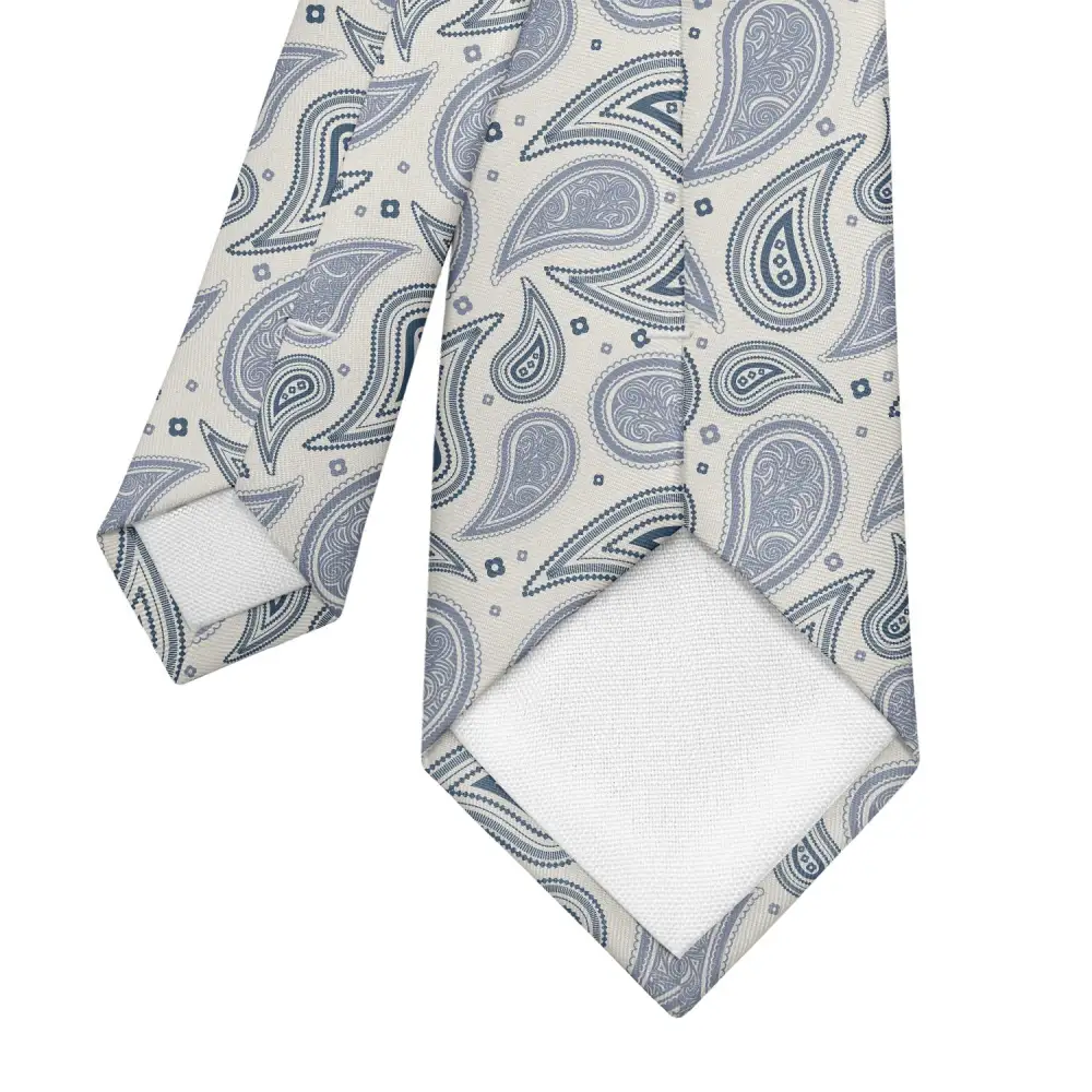 Polished Paisley Pattern Necktie