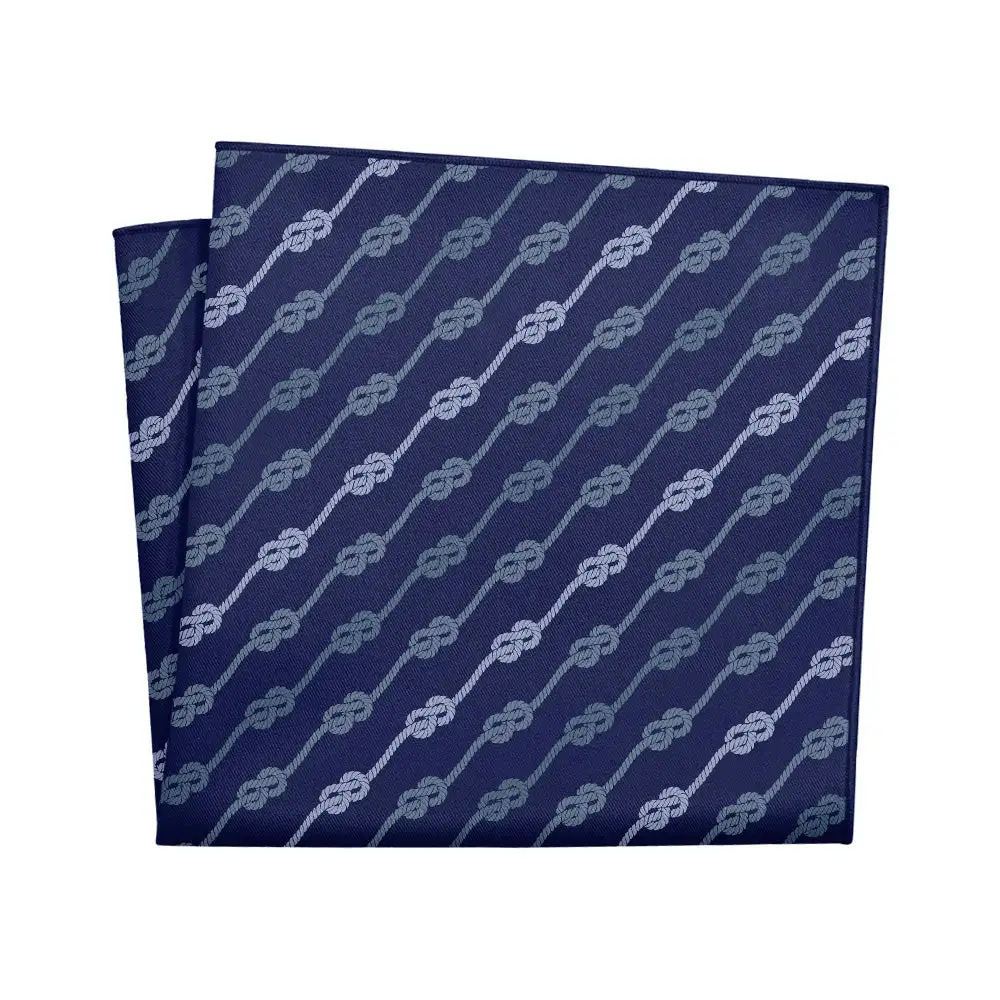 Understated Graceful Nautical Pocket Square