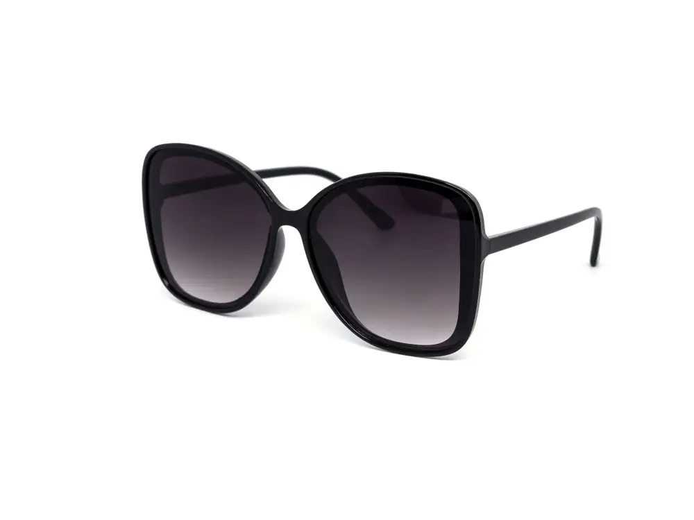 12-Pack Oversized Gradient Assorted Slim Sunglasses
