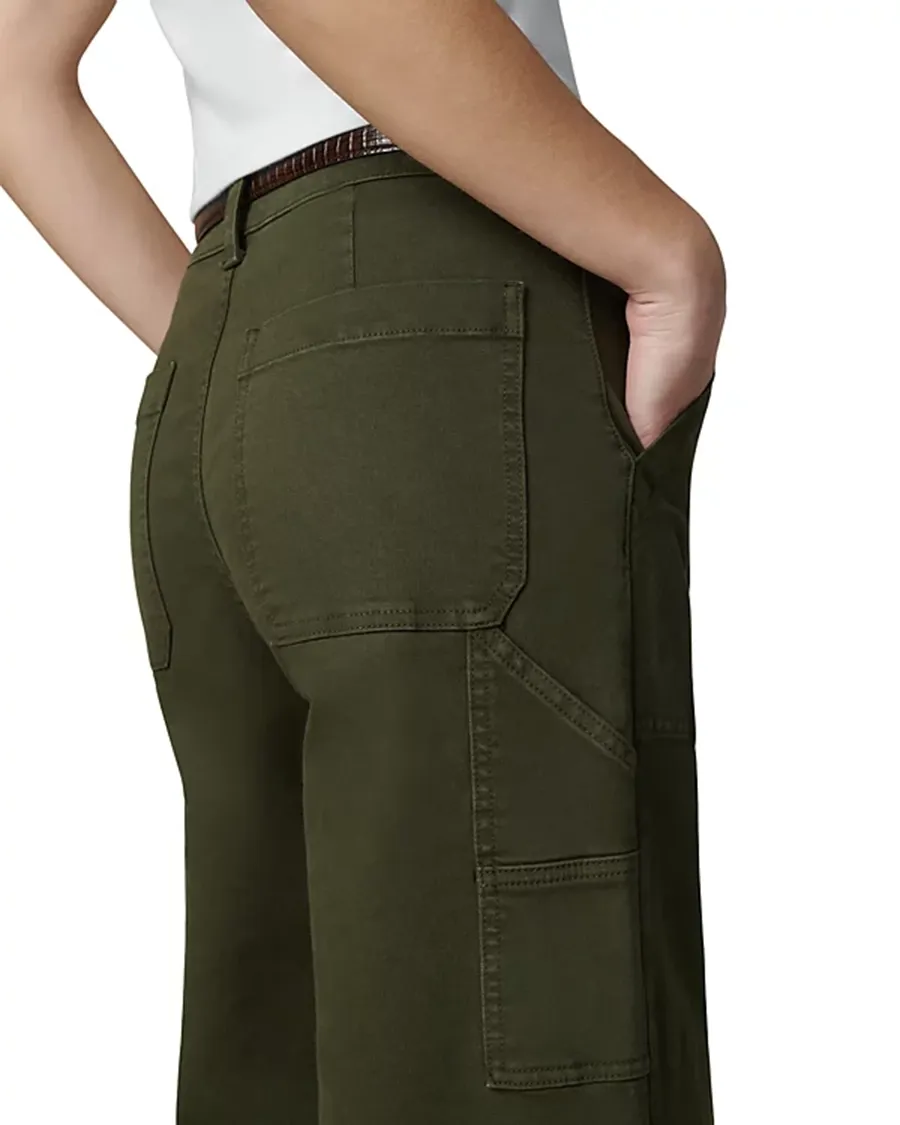 Casual Style High Waist Wide Leg Pants