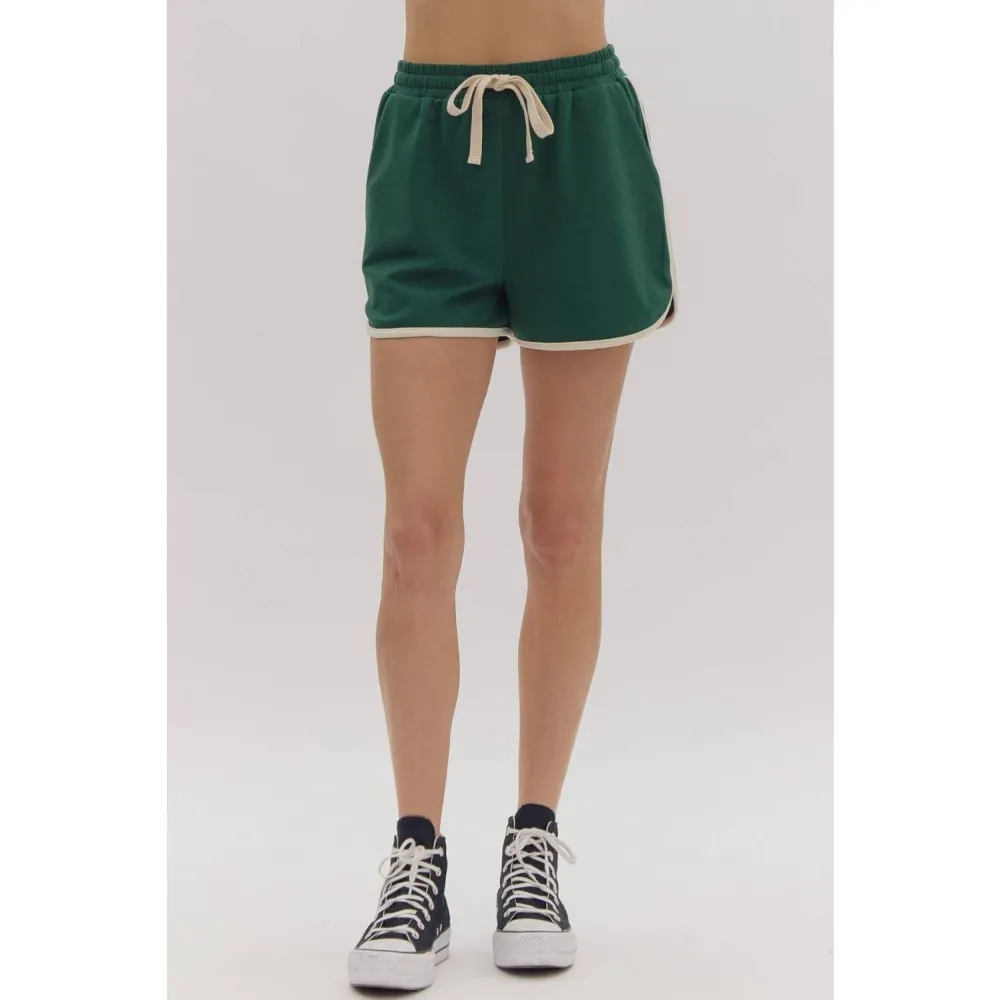 Dolphin Knit Casual Shorts