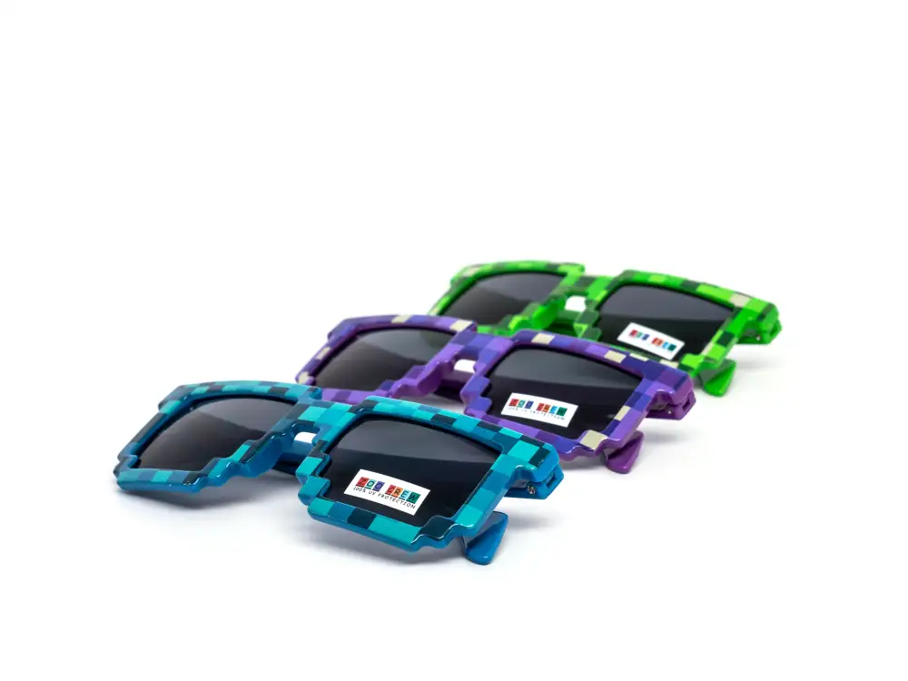 12-Pack Kids Dark Lens Assorted Sunglasses