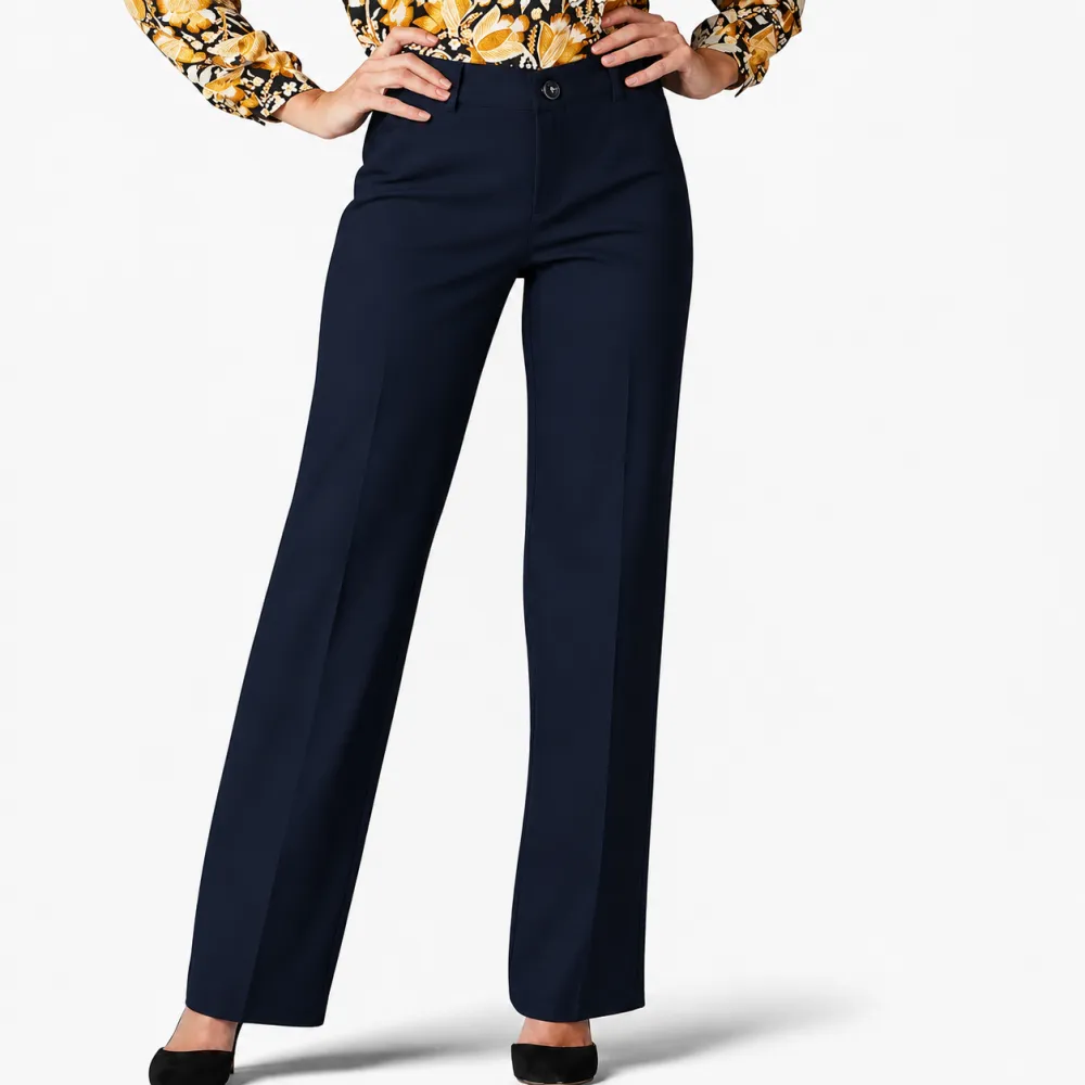 high waisted dress pants straight leg Freedom Flex Straight Leg Dress Pants for Tall Women in Olive 10 / Tall / Olive