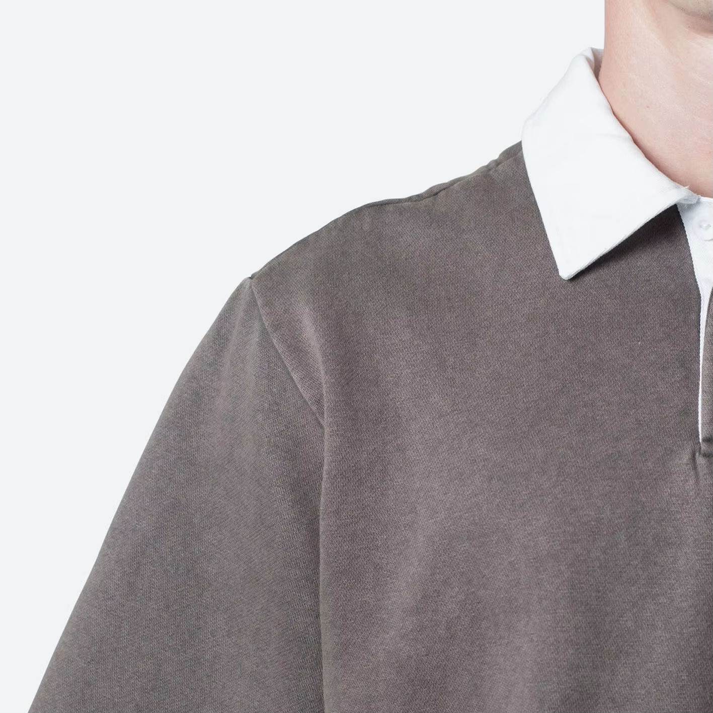 Men's Oversized Colorblock Polo T-Shirt