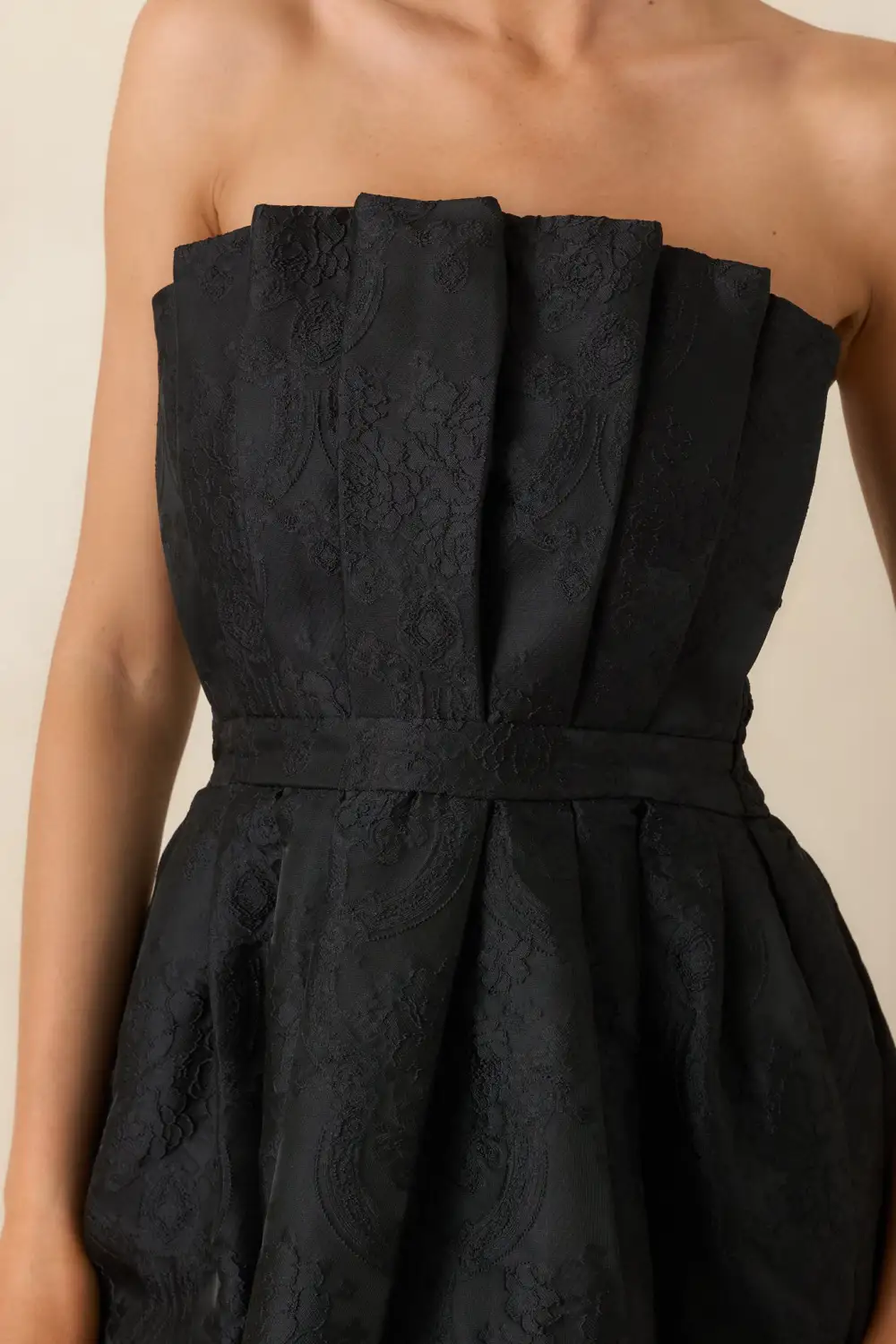 Strapless The Midi Dress