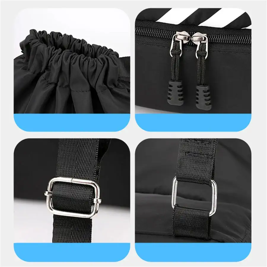 Drawstring Water Resistant Backpack