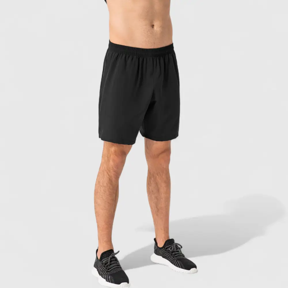 Refined Elastic-Waist Men's Athletic Shorts