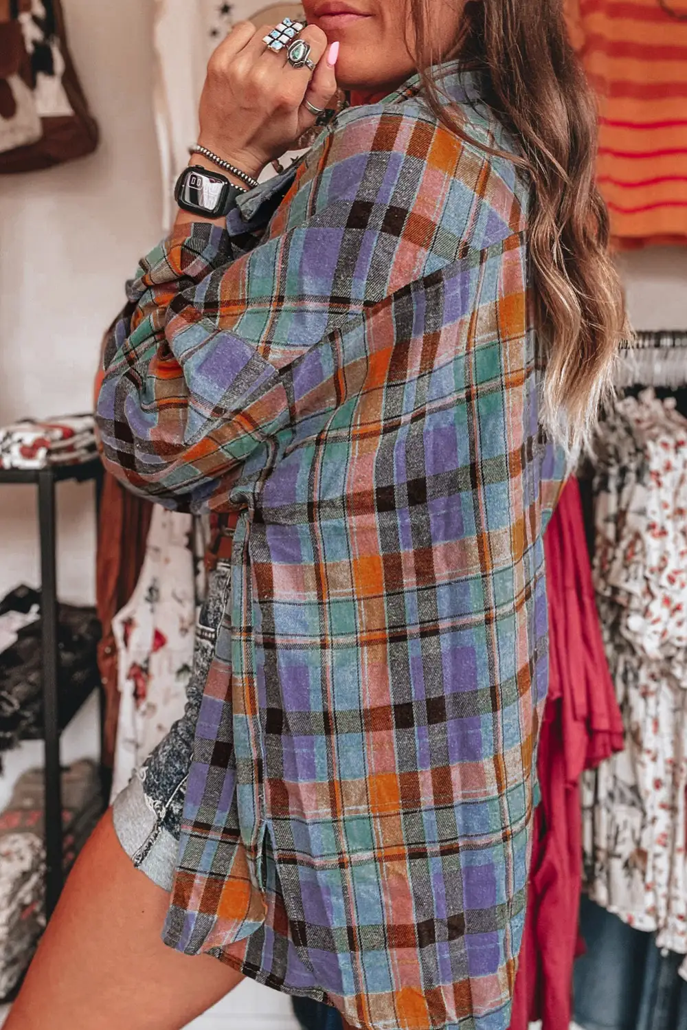 Plaid Casual Shirt