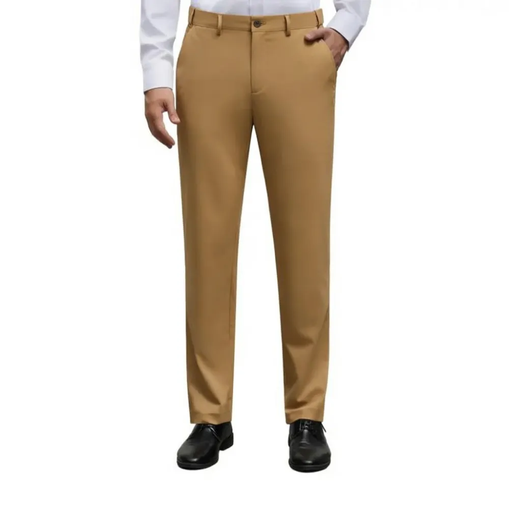 Men's Stretch Dress Pants Wrinkle-Free Golf Pants