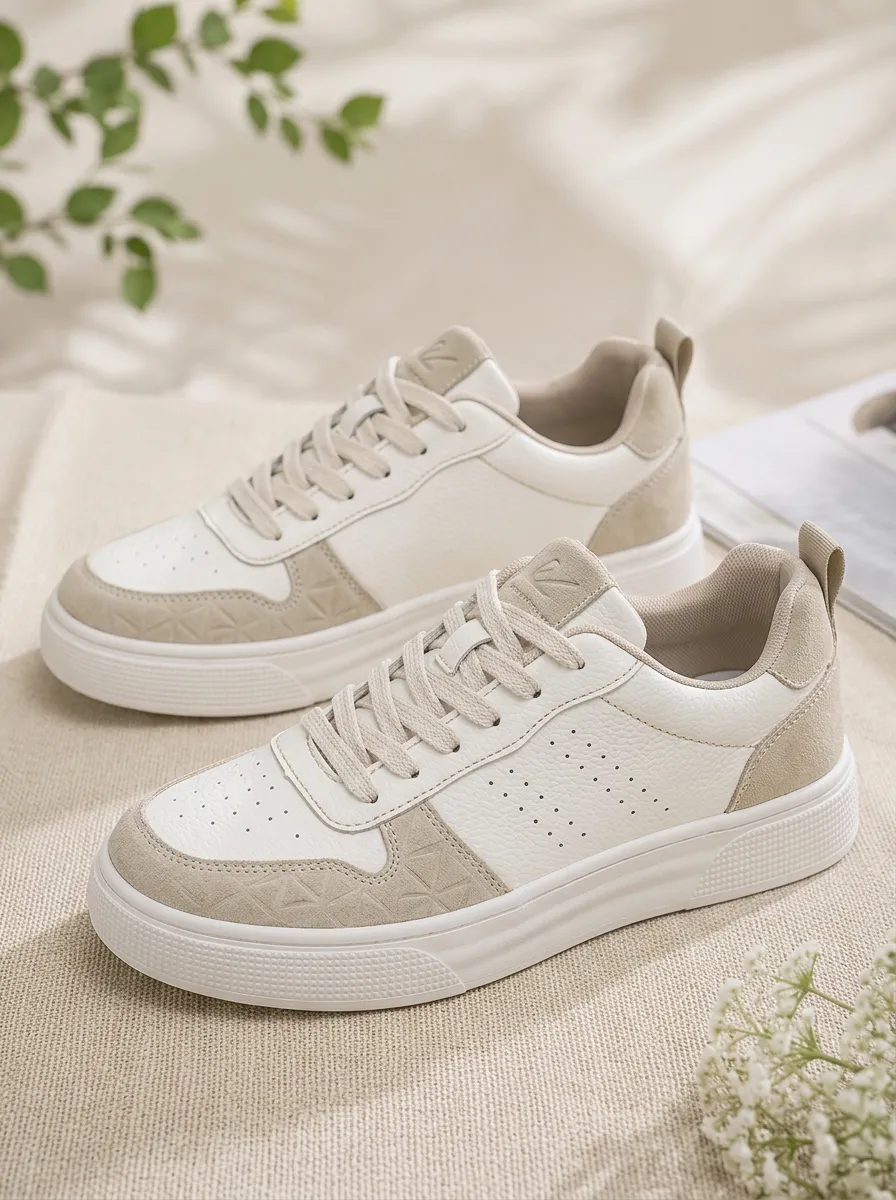 Men's Minimal Minimalist Geometric Pattern Patterned Graphic Skate Shoes