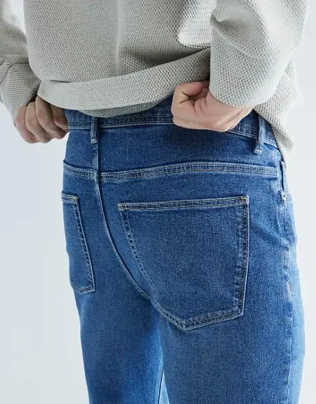 Men's Stylish Skinny Blue Jeans