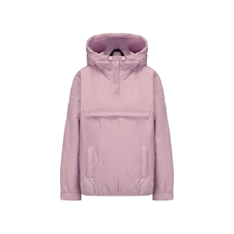 Women's Packable Puffer Hoodie Coat
