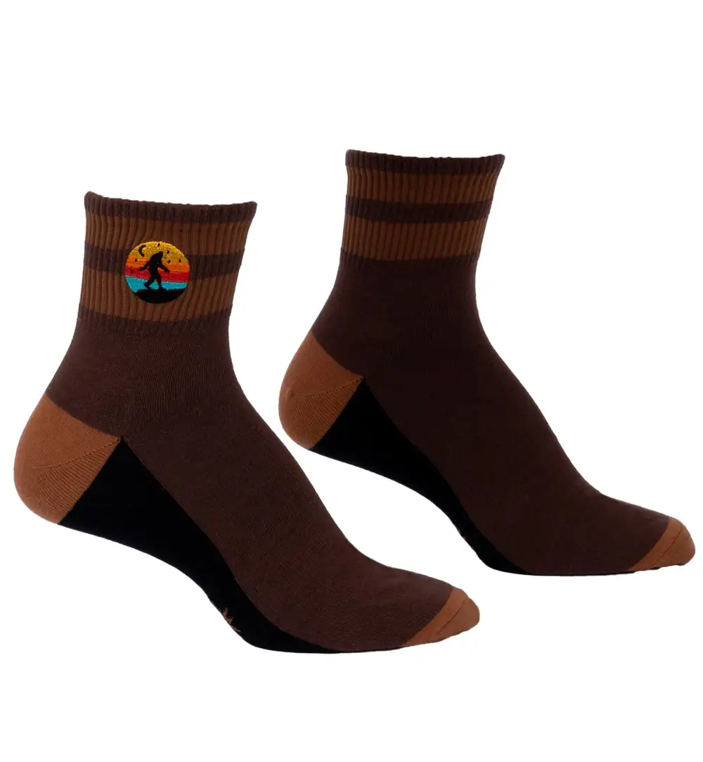 Whimsical Quarter-Crew Socks
