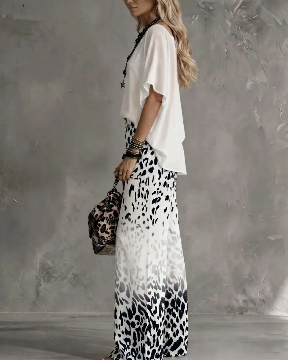 Ombre Leopard Set