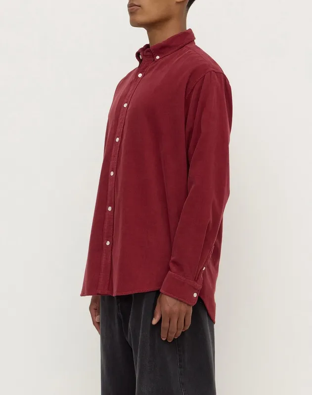 Brick Corduroy Shirt