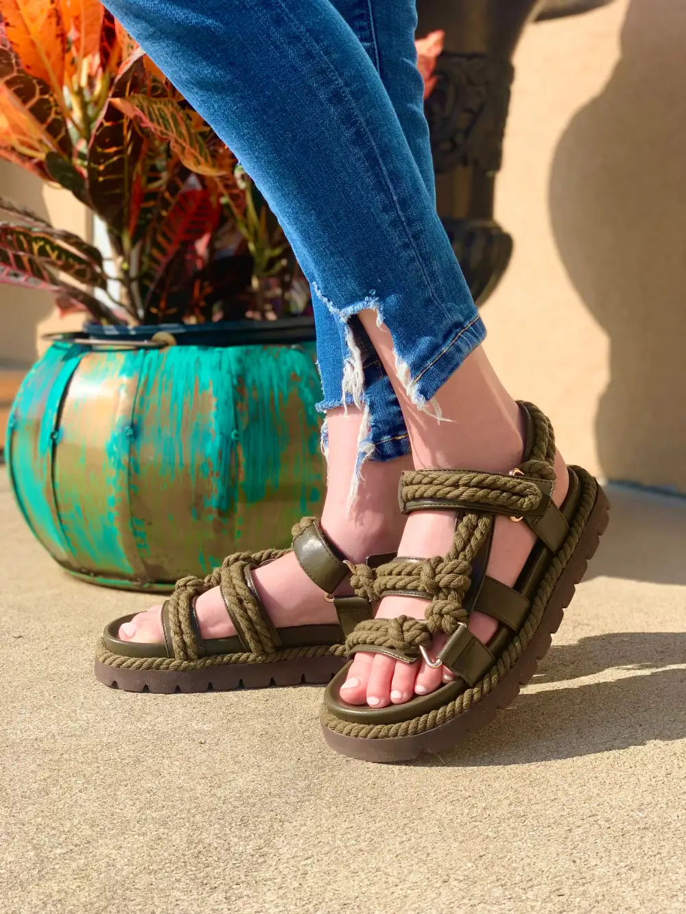 Refined Leather Sandals
