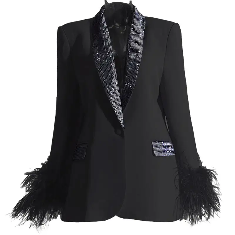 Studded Tailored Blazer