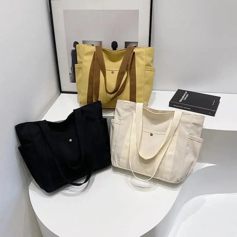 Relaxed Structured Soft Tote Bag
