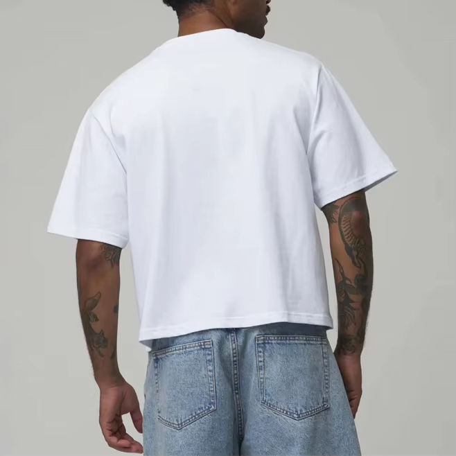 Men's Square Shoulder T-Shirt 300gsm