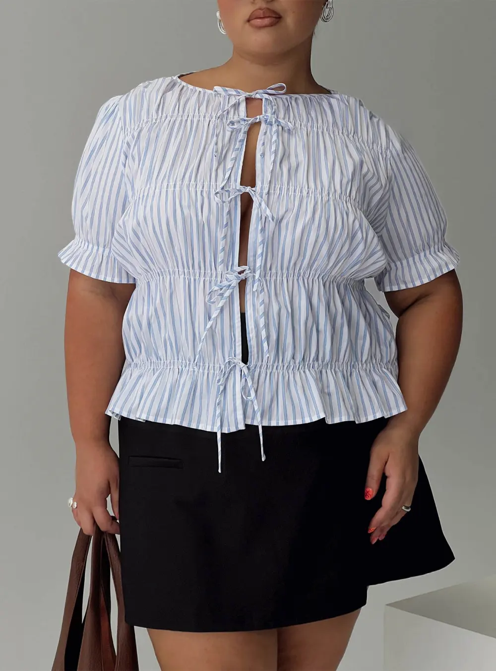 Soft Shape Ruched Top