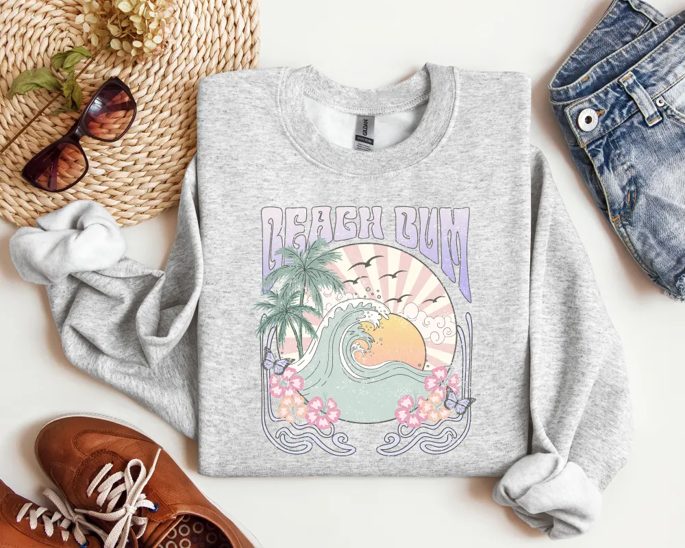 Coastal Graphic Crewneck Sweatshirt