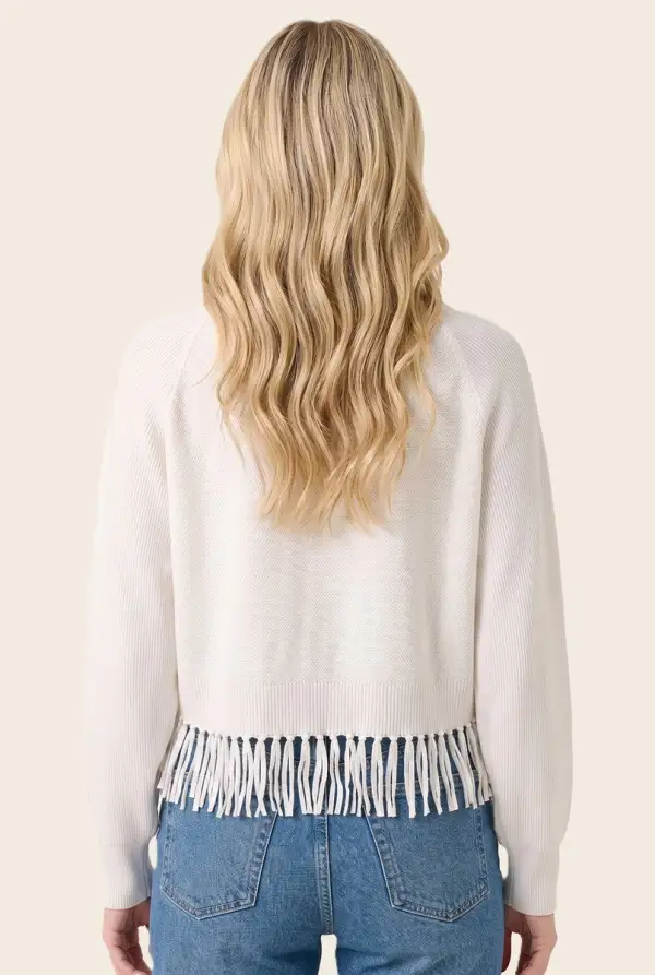 Fringe Hem Cardigan