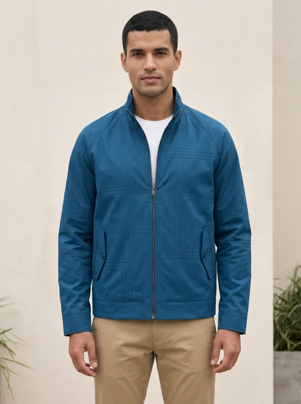 Geometric Stitched Jacket