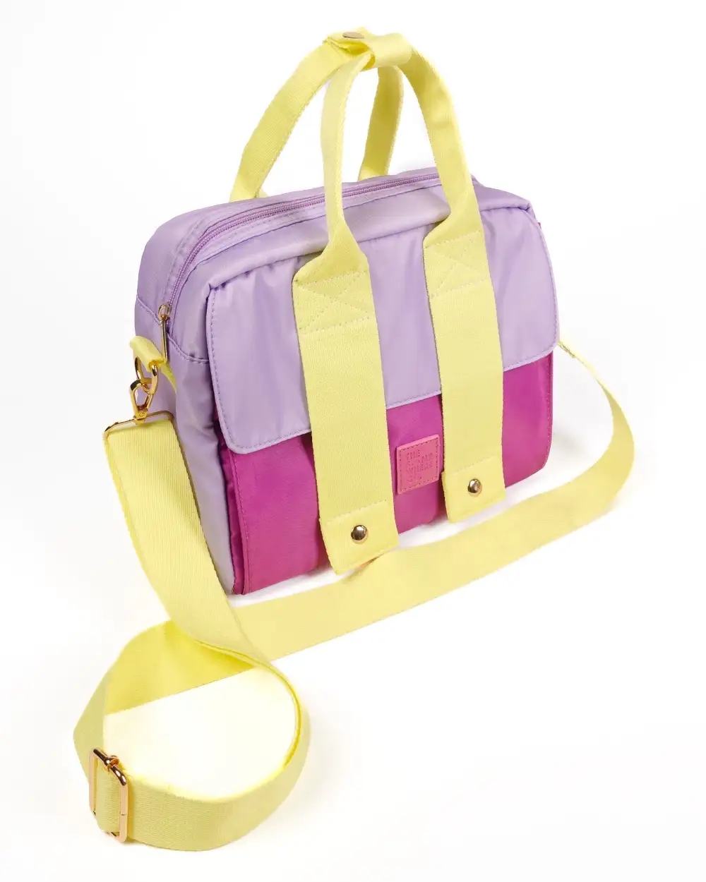Colorblock Lunch Tote For Daily Meals