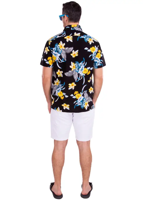 Neat Pocket Front Short Sleeve Button Shirt