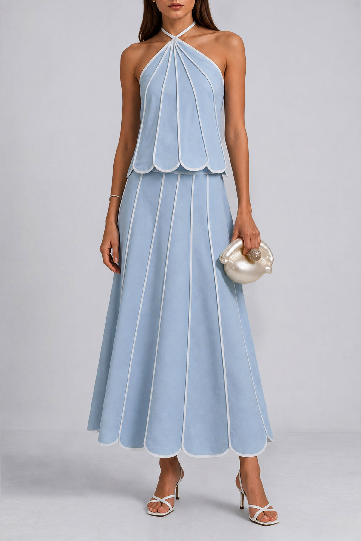 Classic Matching Skirt Set