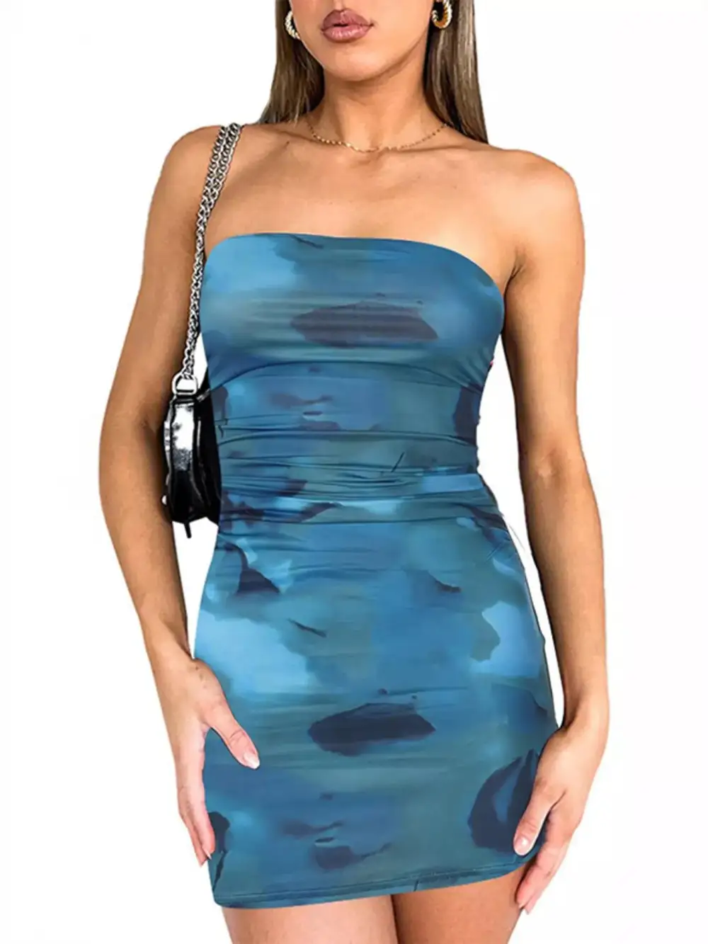 Tie Mini Dress
