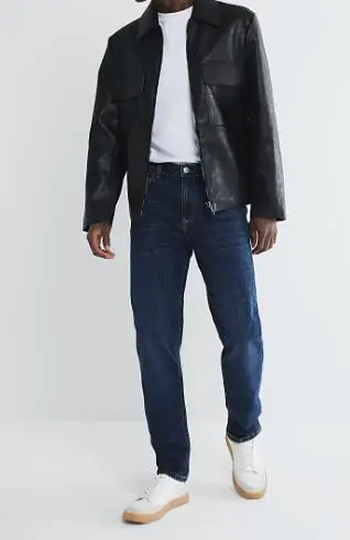 Blue Long Slim Fit Jeans