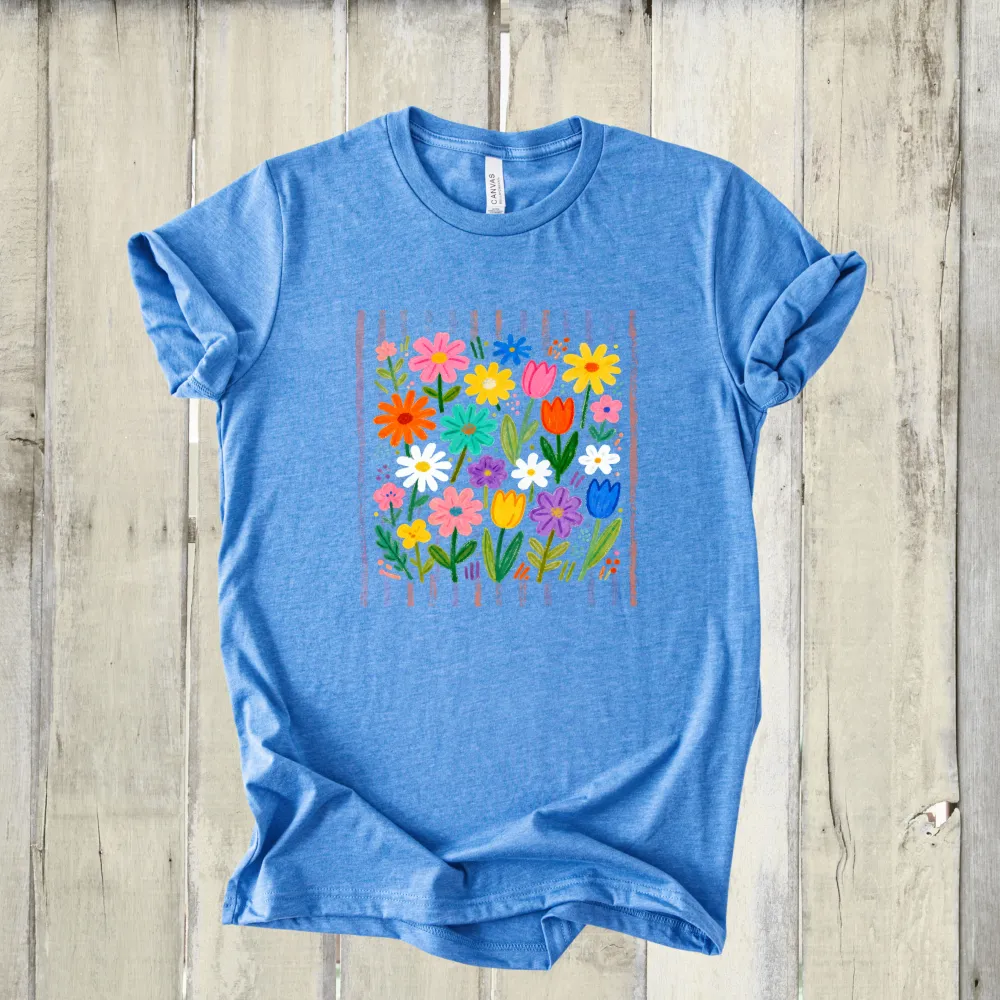 Wildflower Graphic Everyday Tee