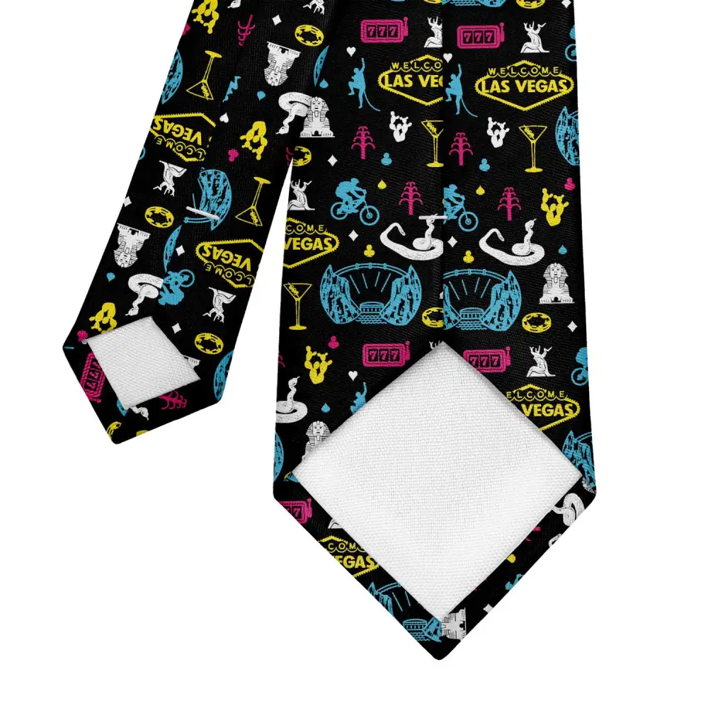 Modern Heritage Emblem Design Necktie