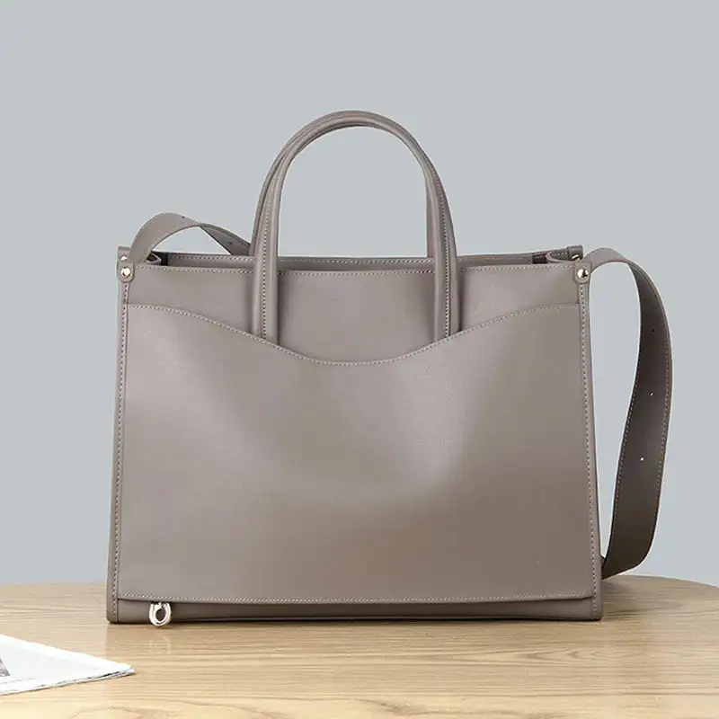 Classic Soft Zip-Top Shoulder Bag