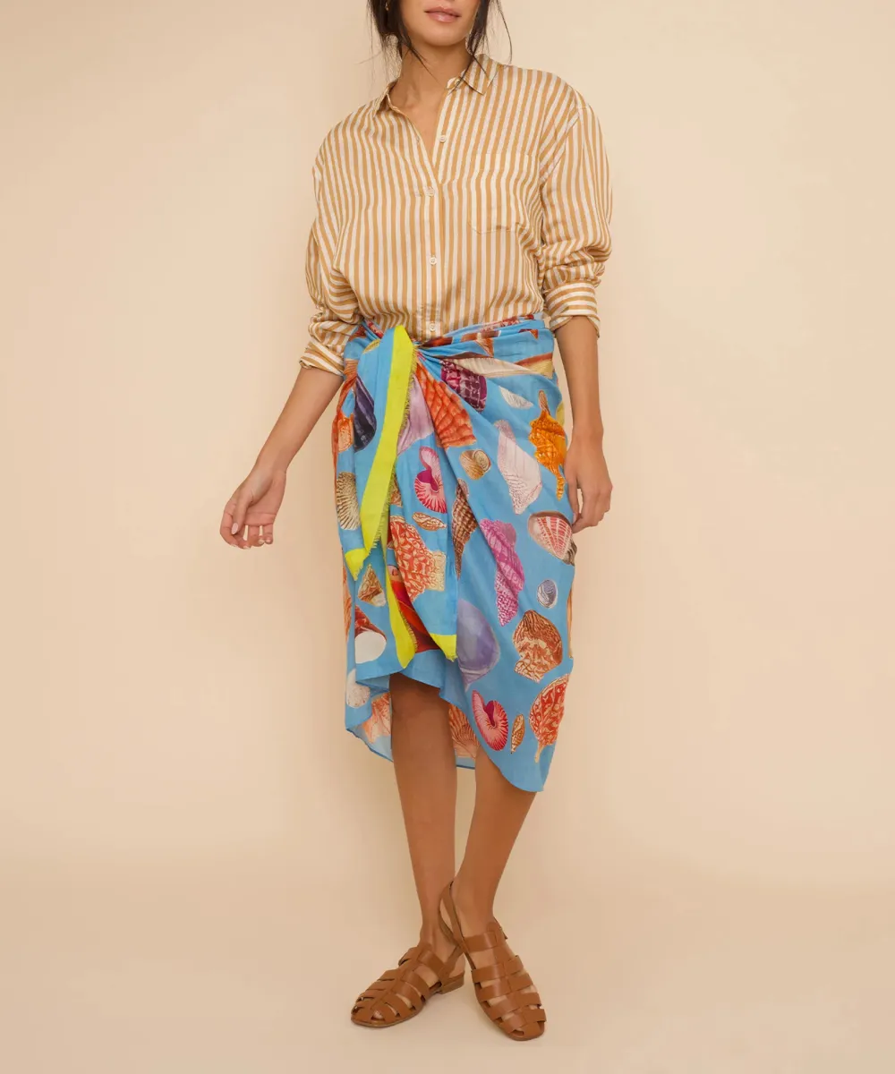 Daily Art Graphic Sea Treasures Wrap