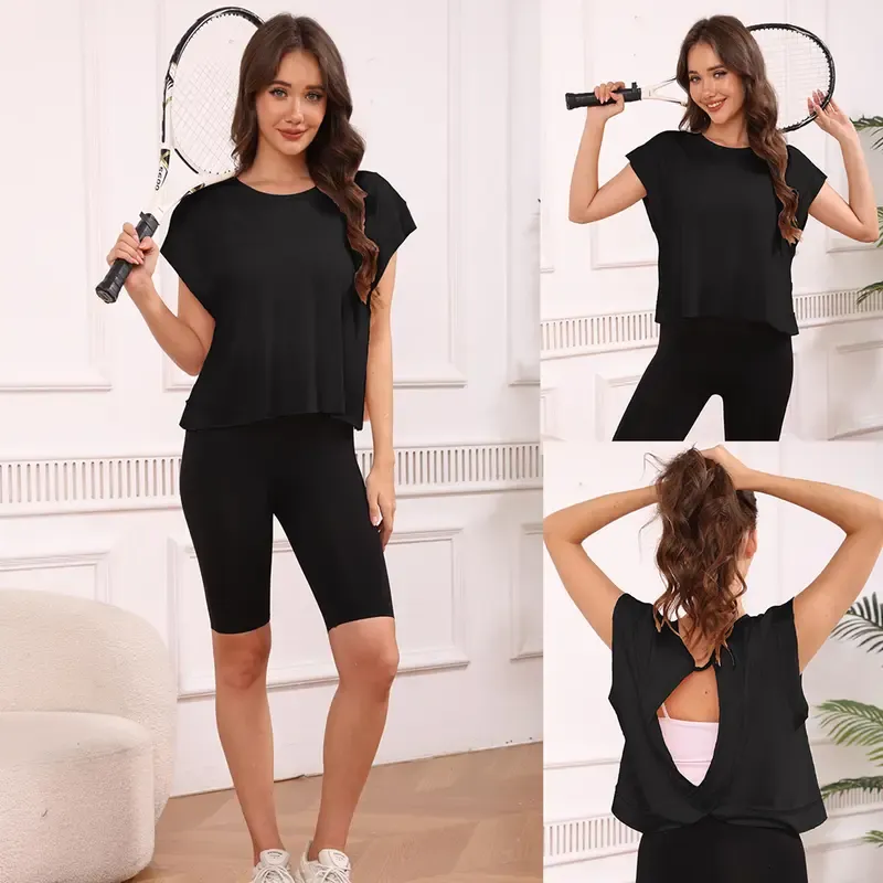Women's Short Sleeve Workout Shirts