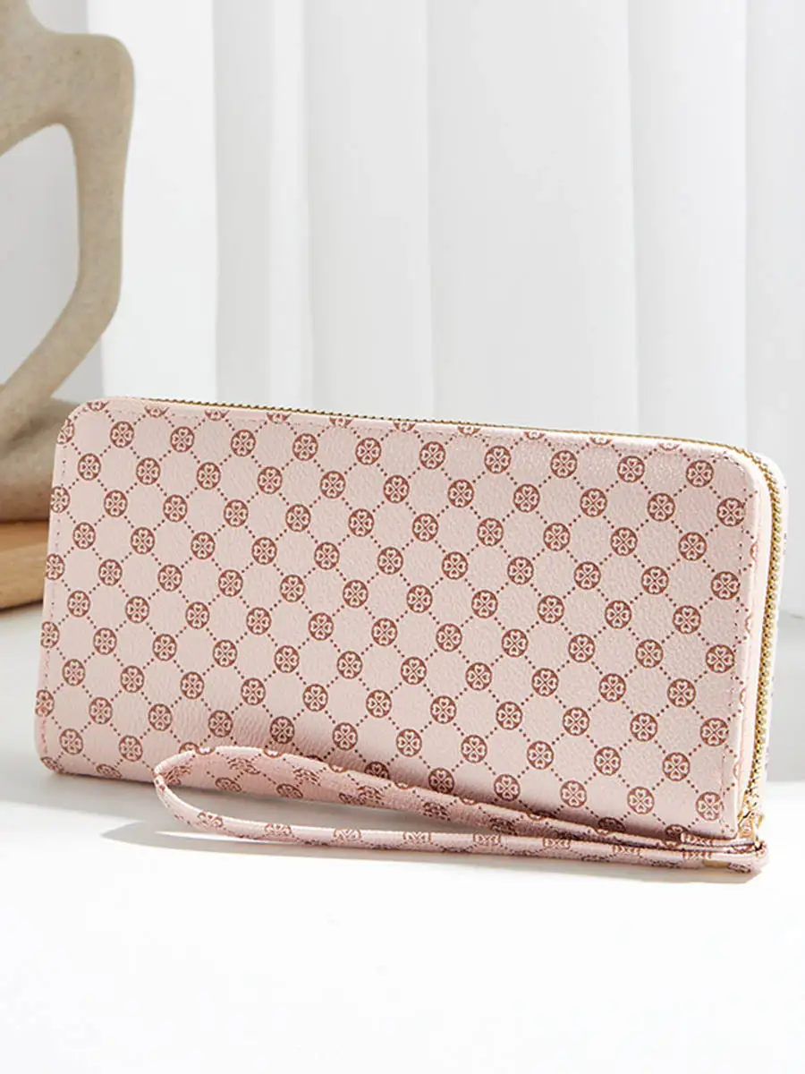 Geometric Print Mini Clutch Bag