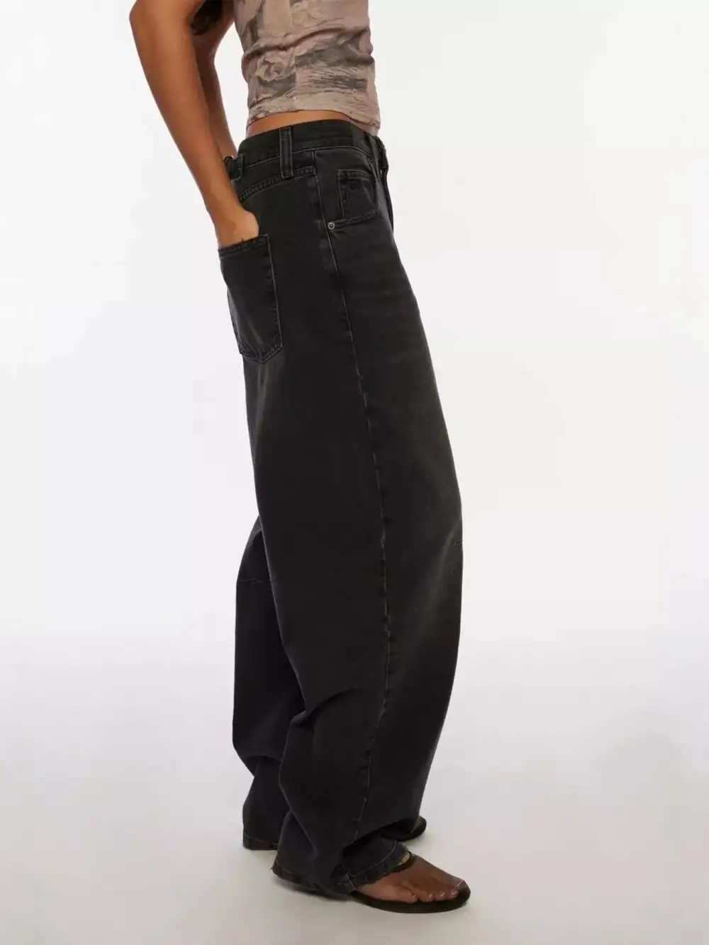 Modern Woven Denim Jeans