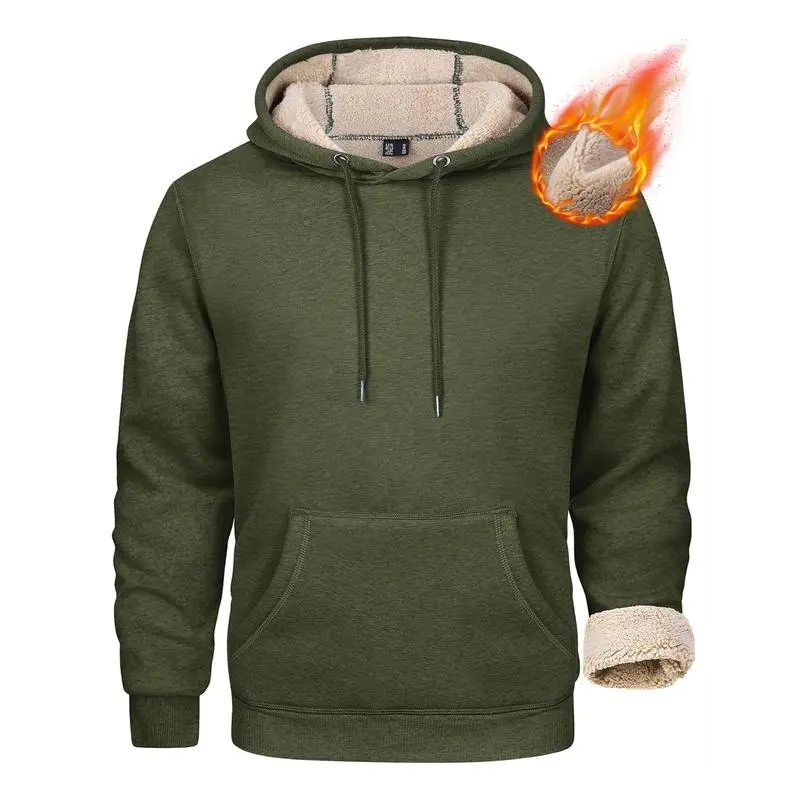 🧥🔥 Limited-Time Offer – 40% OFF! 🔥 Men's Heavy Sherpa Fleece Hoodie Built for Warmth. Made for Comfort. Perfect for Every Adventure
