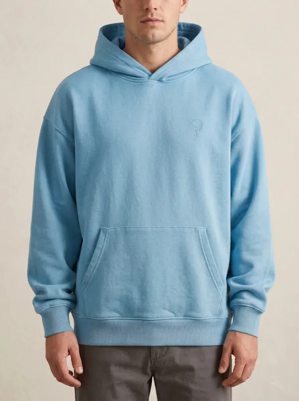 Classic Ball-And-Tee Embroidered Golf Casual Hoodie