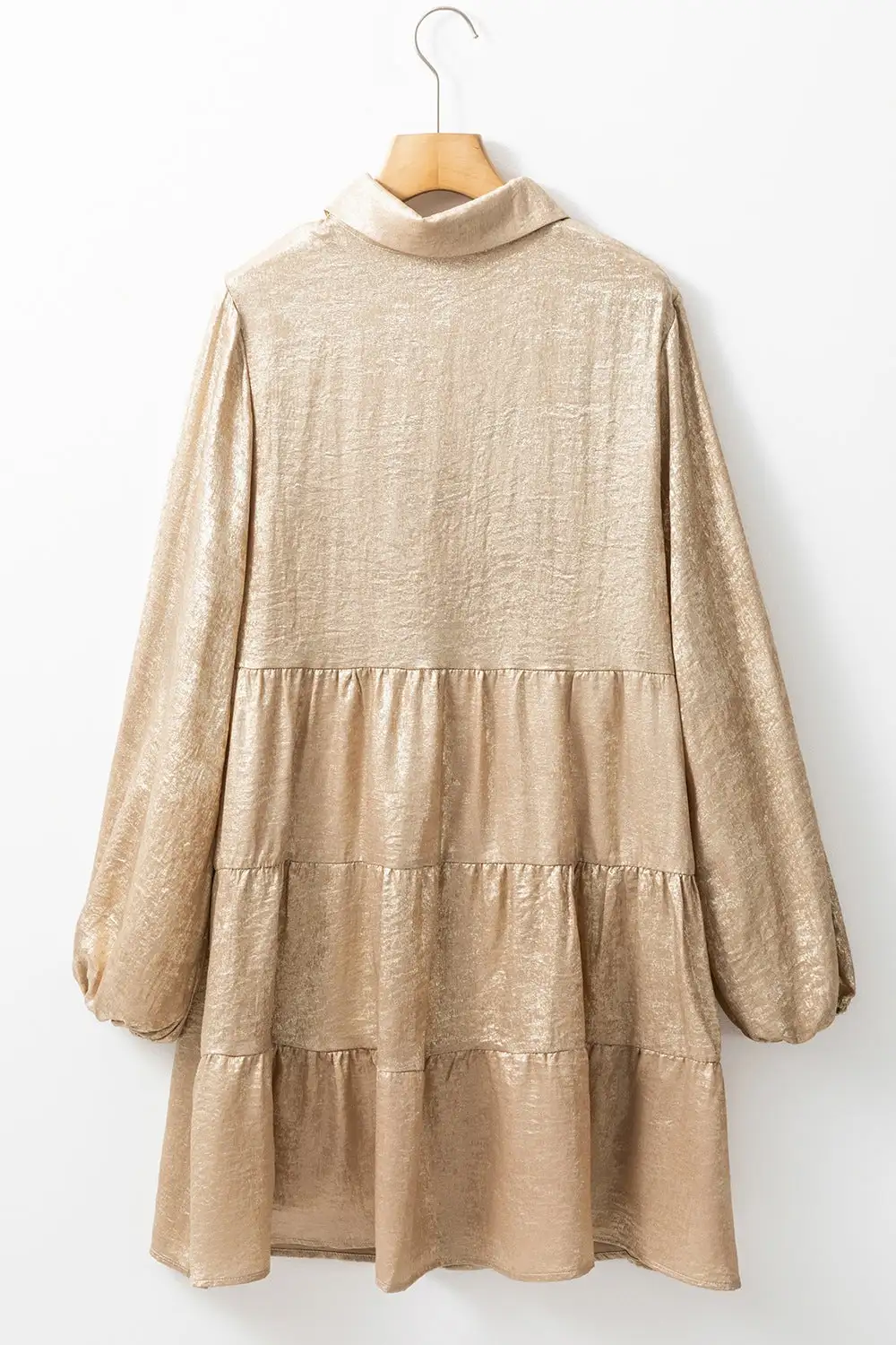 Button Front Mini Dress