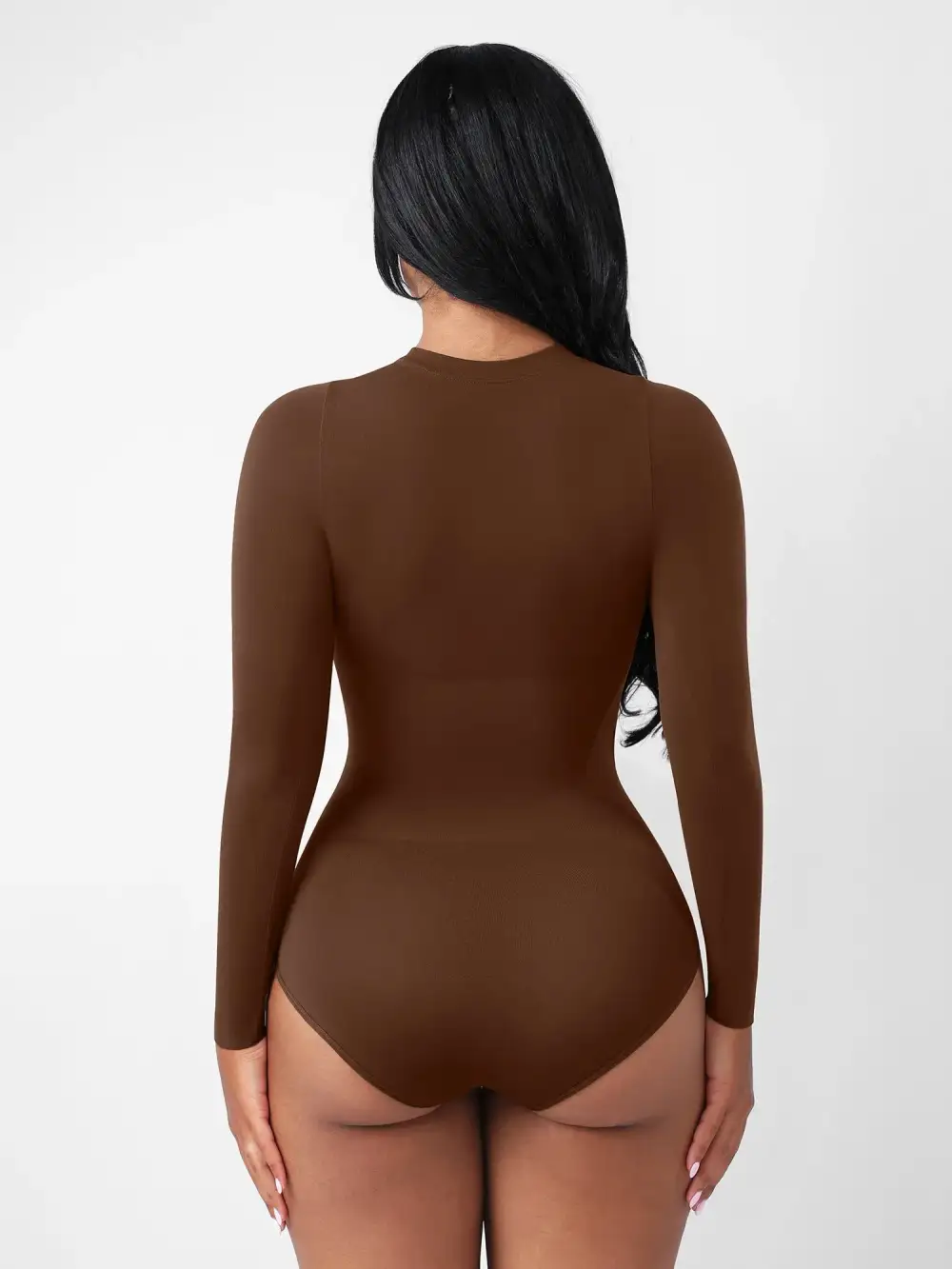 Seamless Long Sleeve Shaping Bodysuit