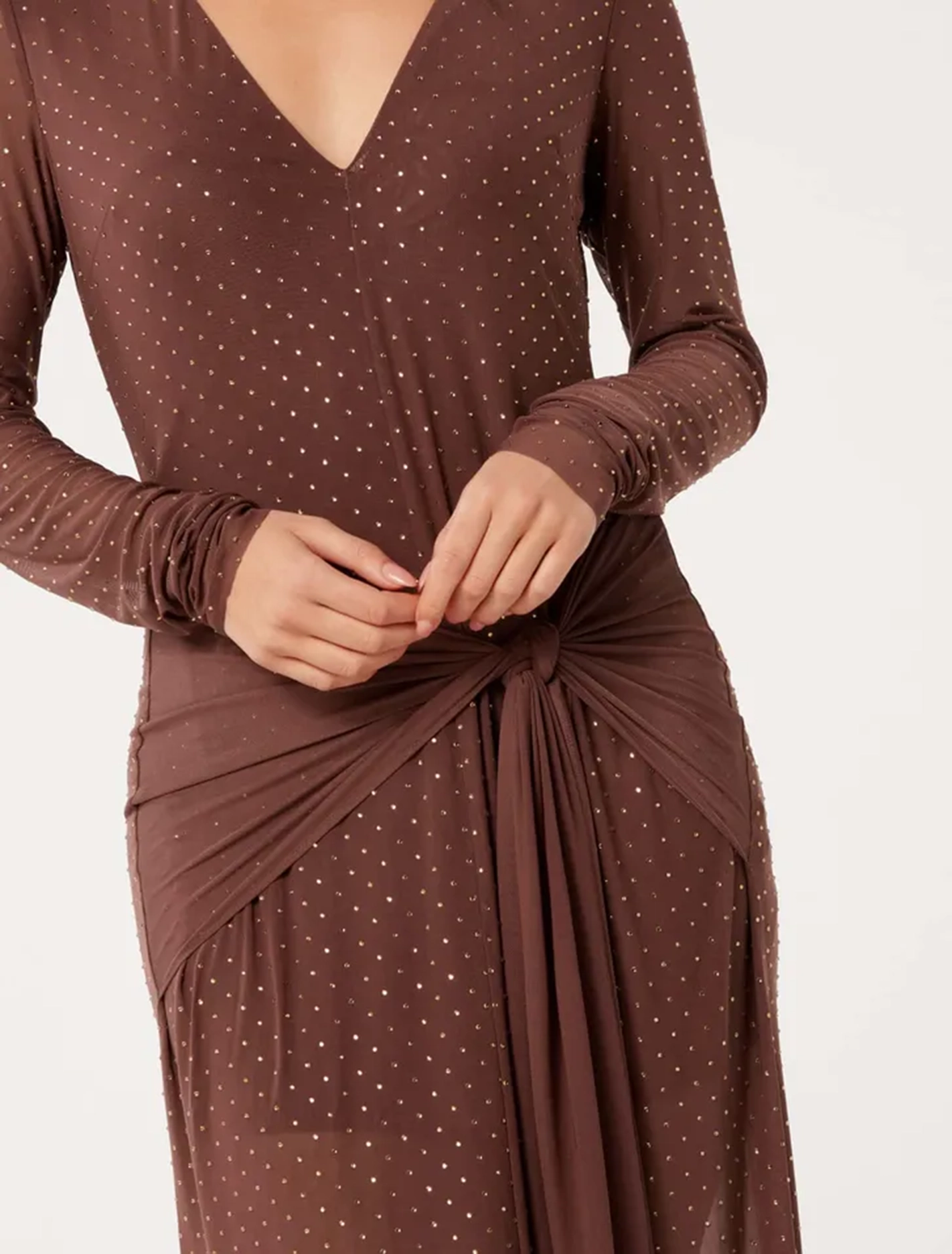 Embellished Maxi Dress