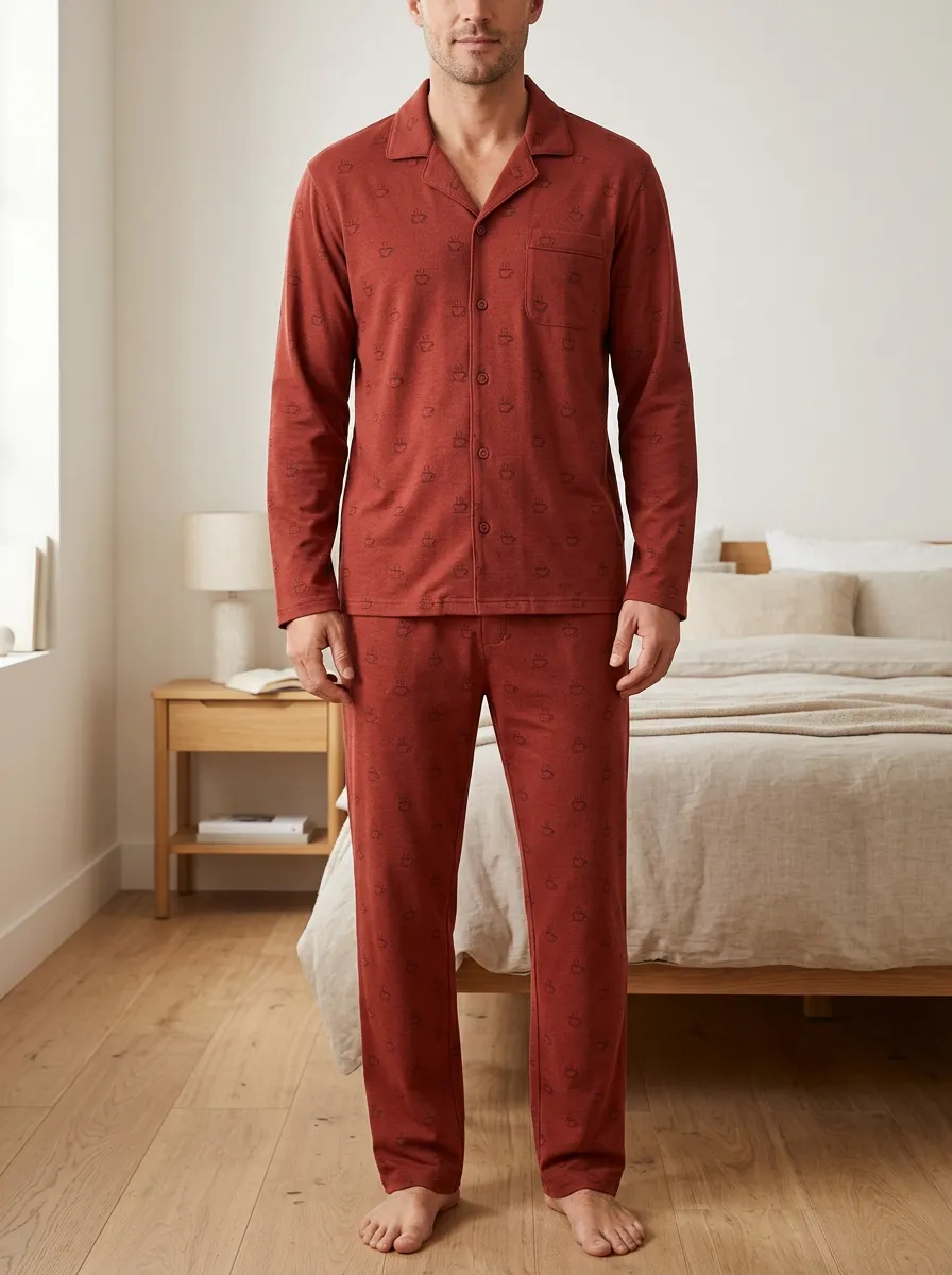 Everyday Silhouette Classic Men's Pajama Set