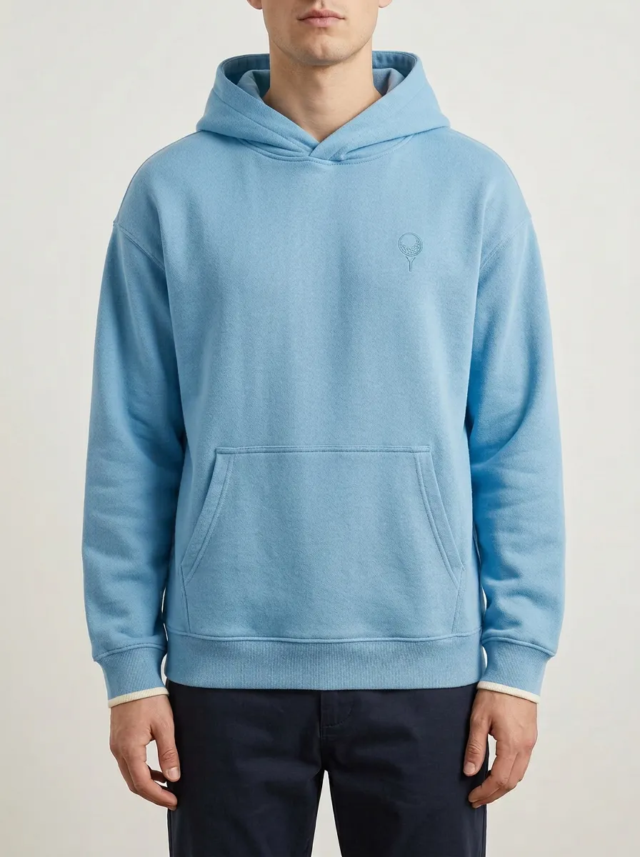 Fairway Ball-And-Tee Golf Casual Hoodie