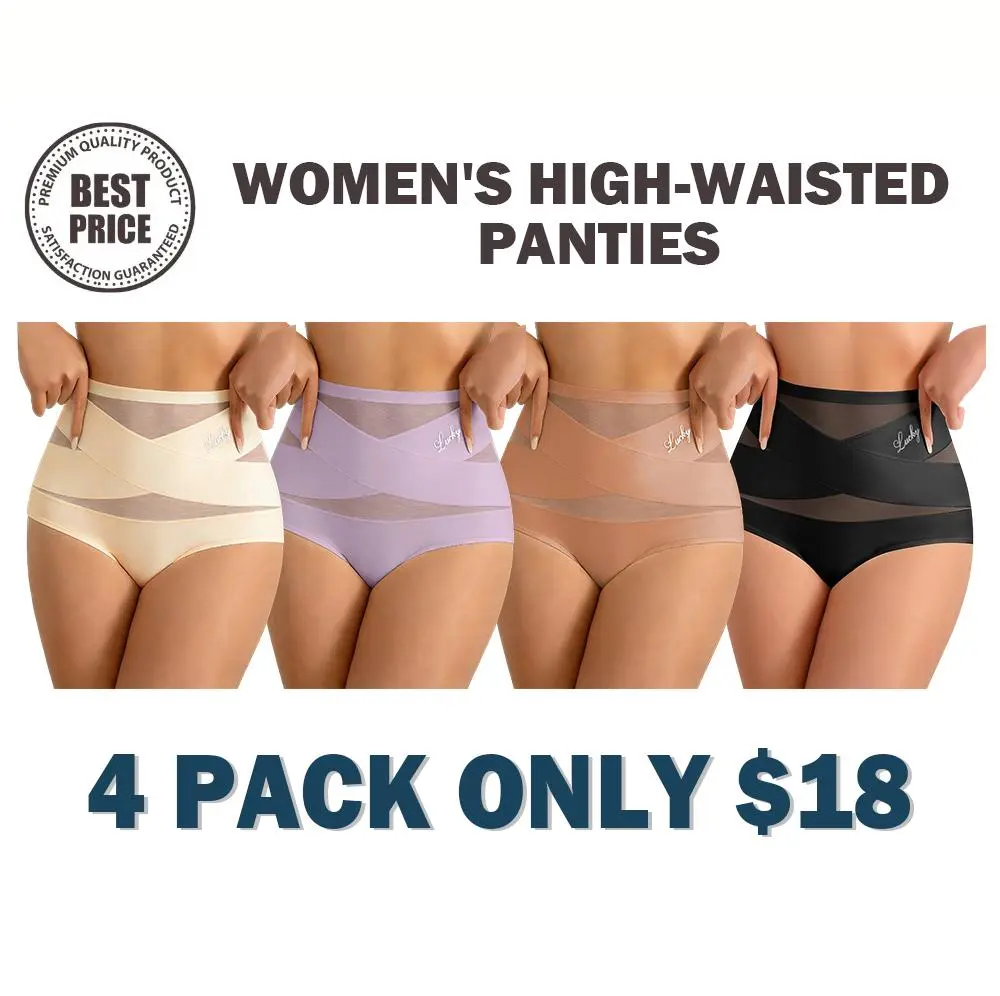Women's high-waisted, ultra-soft and comfortable briefs