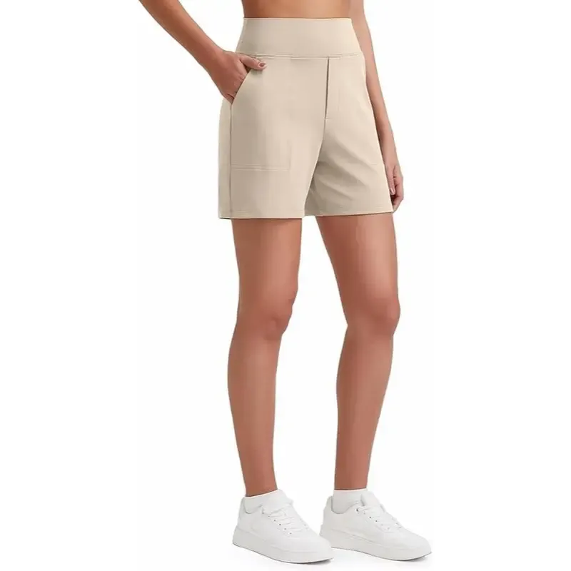 🔥Hot Sale💥-Women's High-Waisted Yoga Shorts🔥12-Pack- Only $32