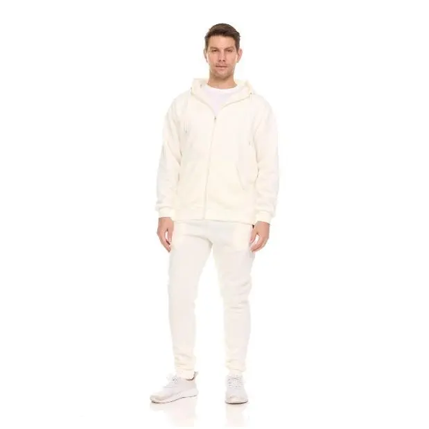 Men’s Fleece-Lined Hoodie & Jogger 2-Piece Set – Stay Warm, Stay Stylish